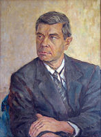 Портрет Виктора А.С.,
холст, масло,
65х75 см.